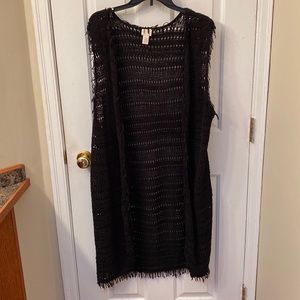 Long Fringed Vest